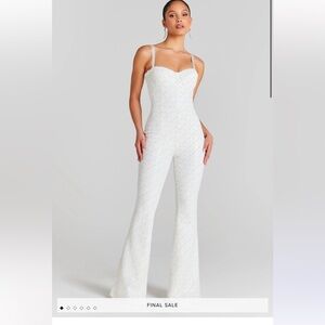 Nadine Merabi Hailey Jumpsuit NWT S/M